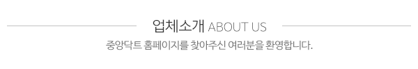 중앙닥트_메인상단_제목